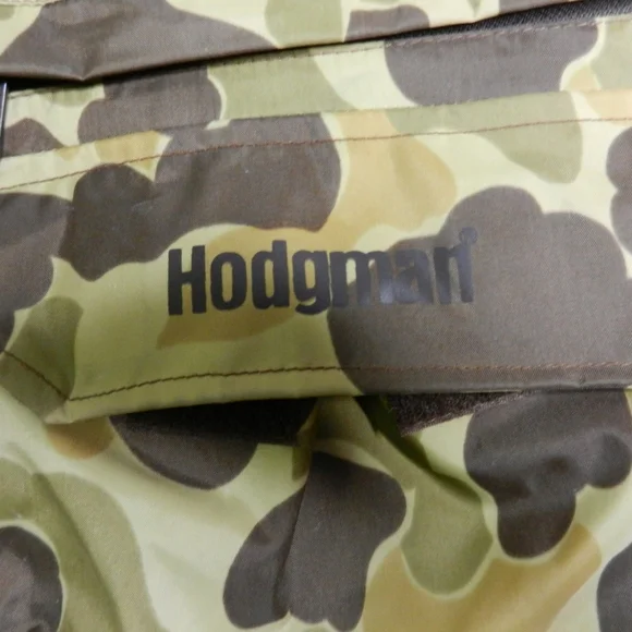 VINTAGE Hodgman Wading Jacket Size XL‎ Duck Frog Camo Nylon Fishing Lakestream - Picture 4 of 16
